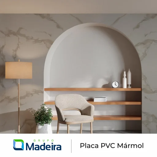 Placa PVC Mármol